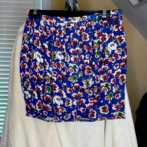 Floral bubble skirt